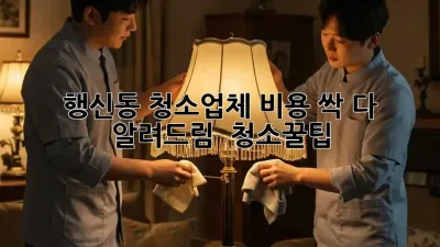 행신동 청소업체 비용 싹 다 알려드림! ✨ #청소꿀팁